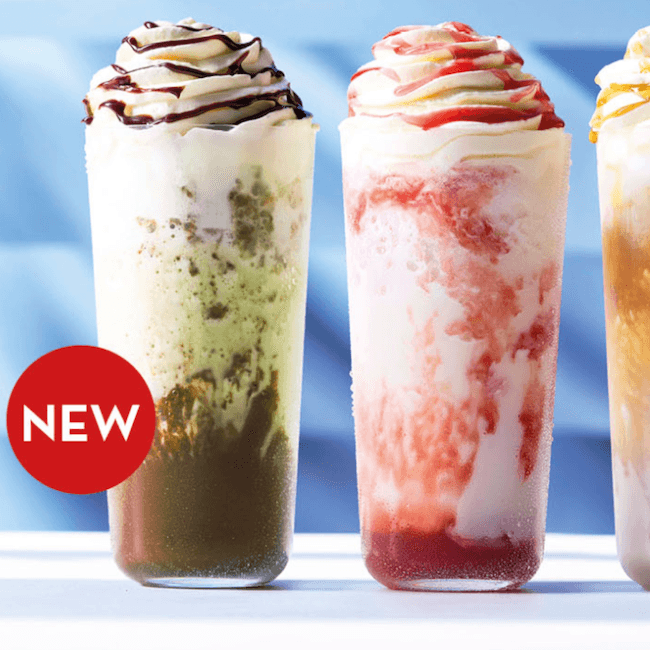 What's on 11 Caffe Nero Summer Menu