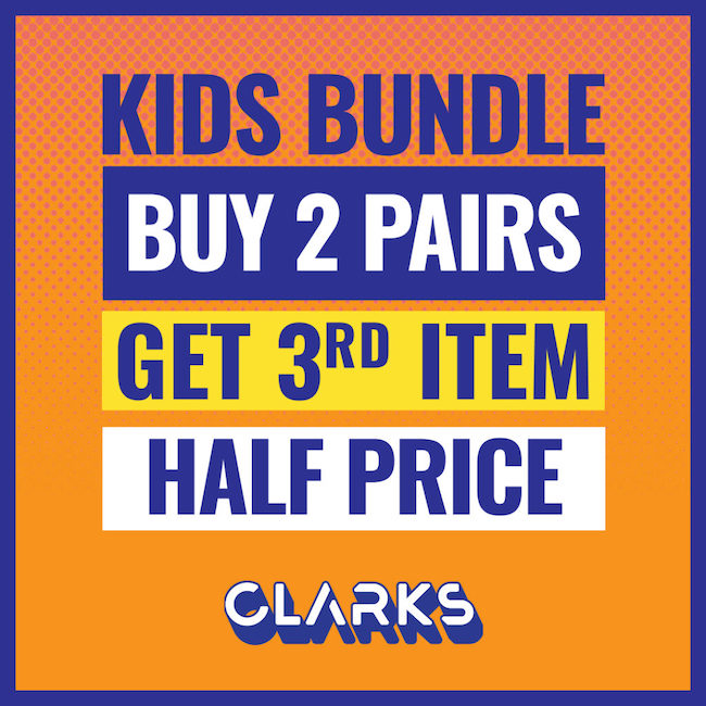 What's on 3 Clarks Back to School